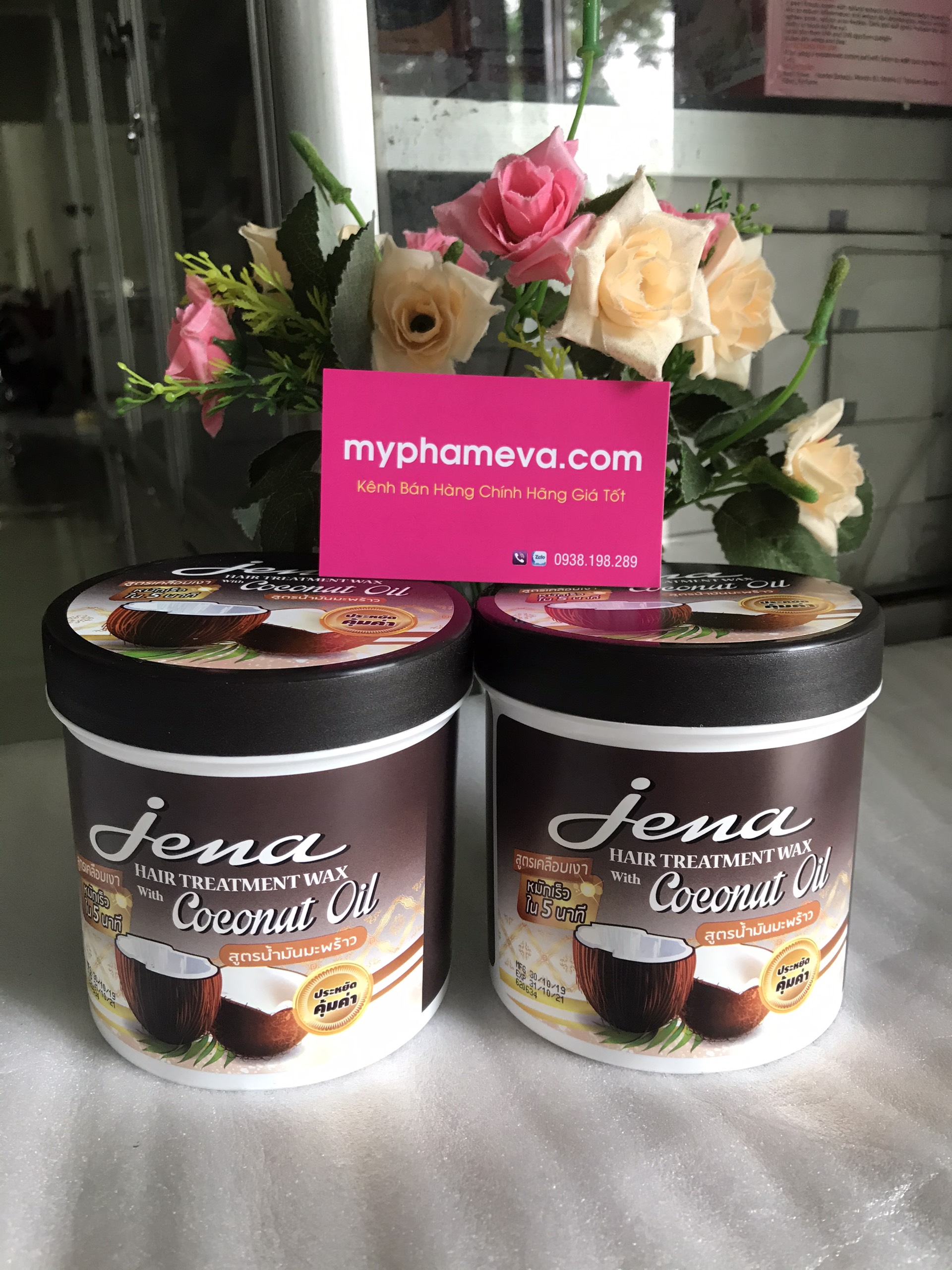  Kem Ủ MƯỚT Tóc Dừa JENA Thái Lan  Ủ Tóc Dưỡng Tóc-1